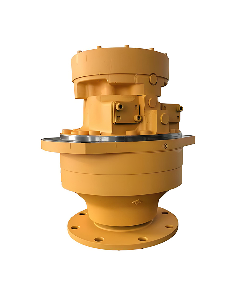 Hydraulic system feedback mechanism showing sensor installation on a cylinder